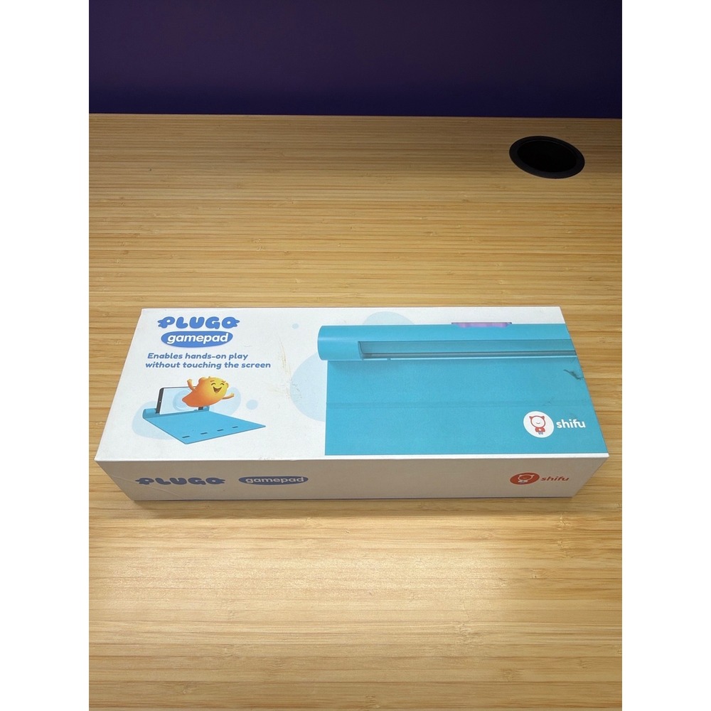 PlayShifu Plugo Gamepad Interactive Learning Tablet Stand‎ w/ Box Untested